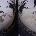 白の革靴修復プロジェクト（その１）